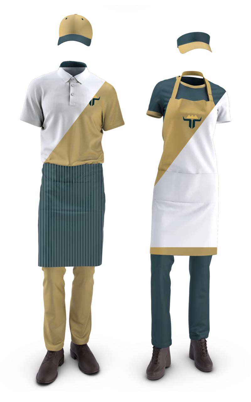 Personalización de uniforme. Corporativo, autoservicio, bancario, industrial, comercial, restaurantera, gasolinera, alimentaria, médica, logística y automotriz.