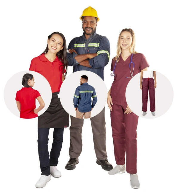 Personalización de uniforme Corporativo autoservicio bancario industrial comercial restaurantera gasolinera alimentaria médica logística y automotriz Personalización de uniforme. Corporativo, autoservicio, bancario, industrial, comercial, restaurantera, gasolinera, alimentaria, médica, logística y automotriz.